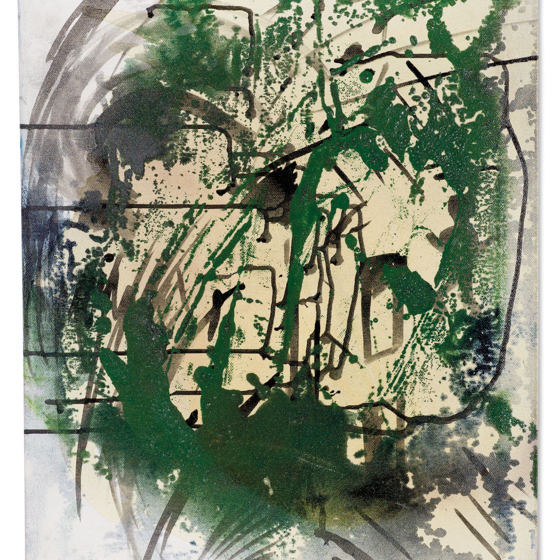 Sigmar Polke — Farbprobe (Eisenglimmer, Chromoxyd) (Цветовой тест (железная слюда, оксид хрома)), изображение 1