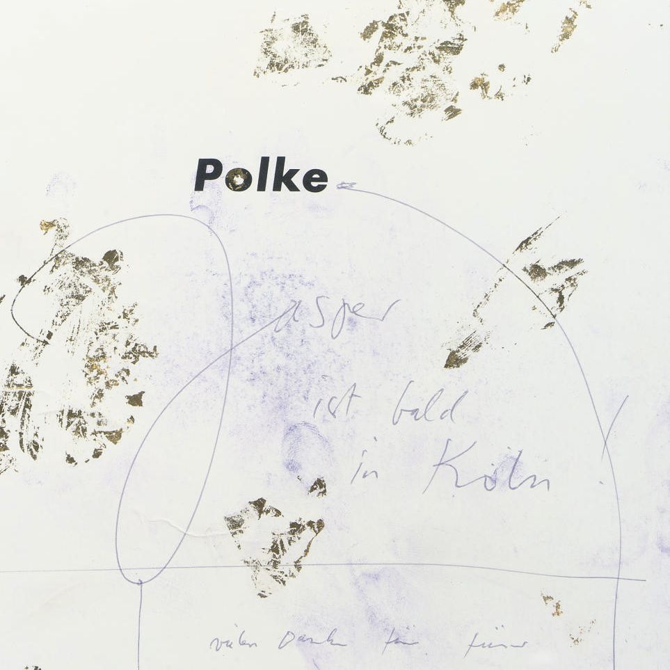 Sigmar Polke — Яшма лысый в Кельне!