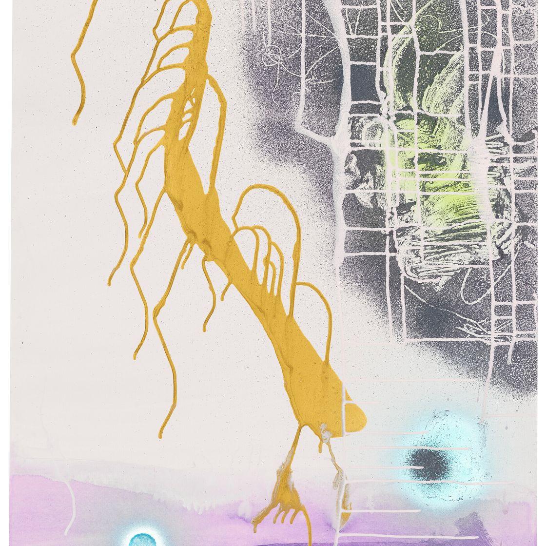 Sigmar Polke — Голдхаар (Золотистые волосы), изображение 1
