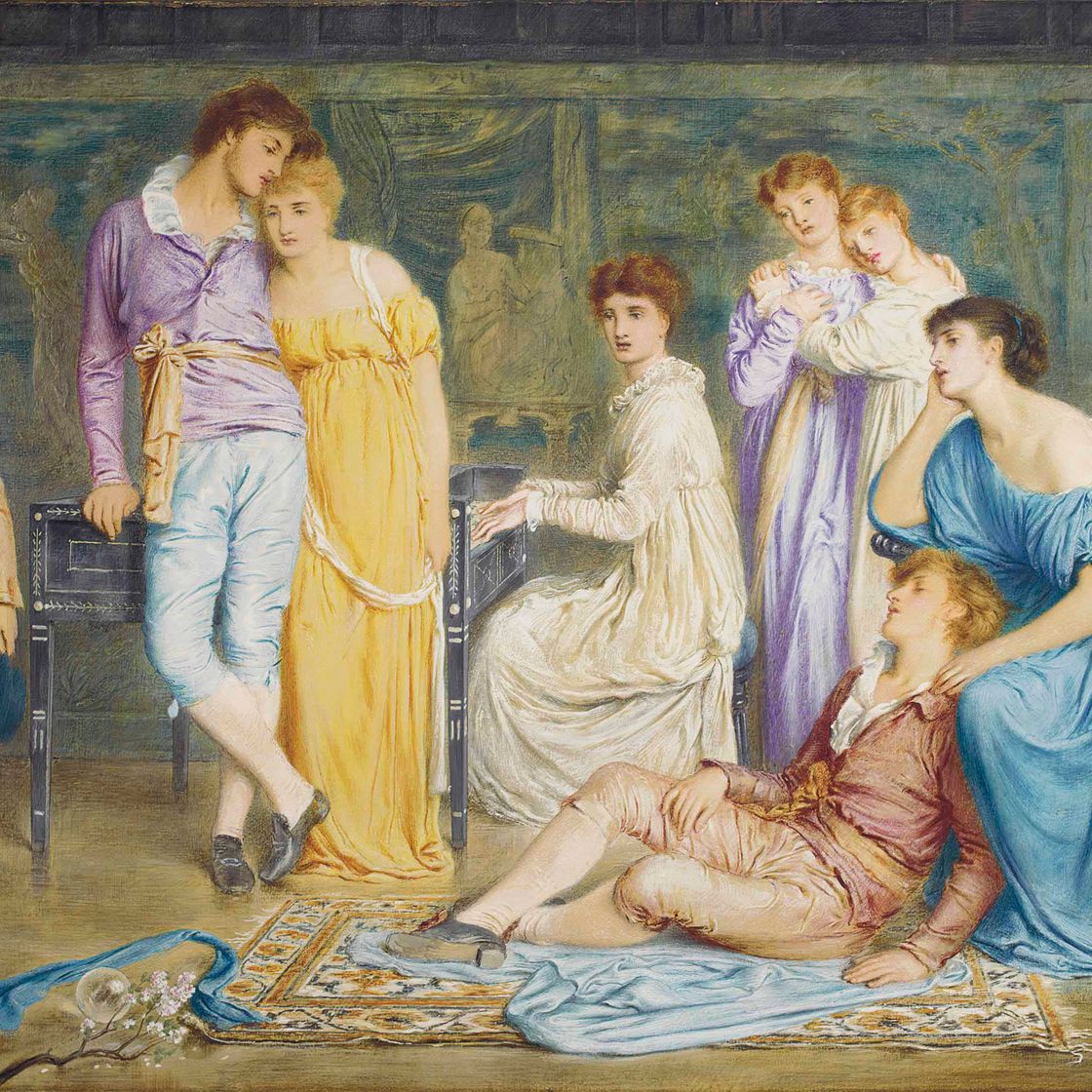 Simeon Solomon — Прелюдия Баха