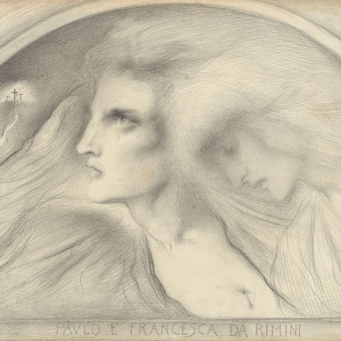 Simeon Solomon — Паоло и Франческа да Римини