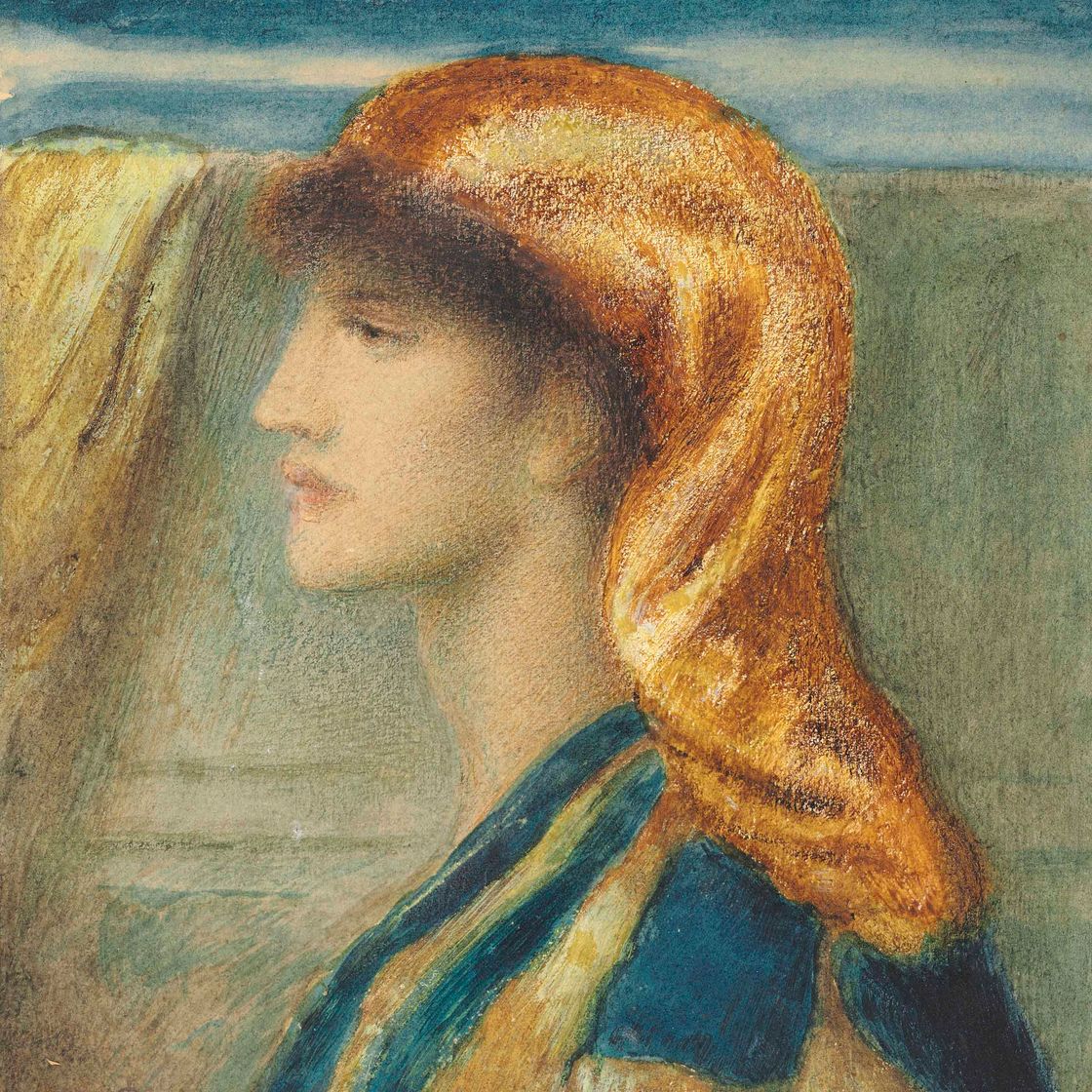 Simeon Solomon — Золотой головной убор
