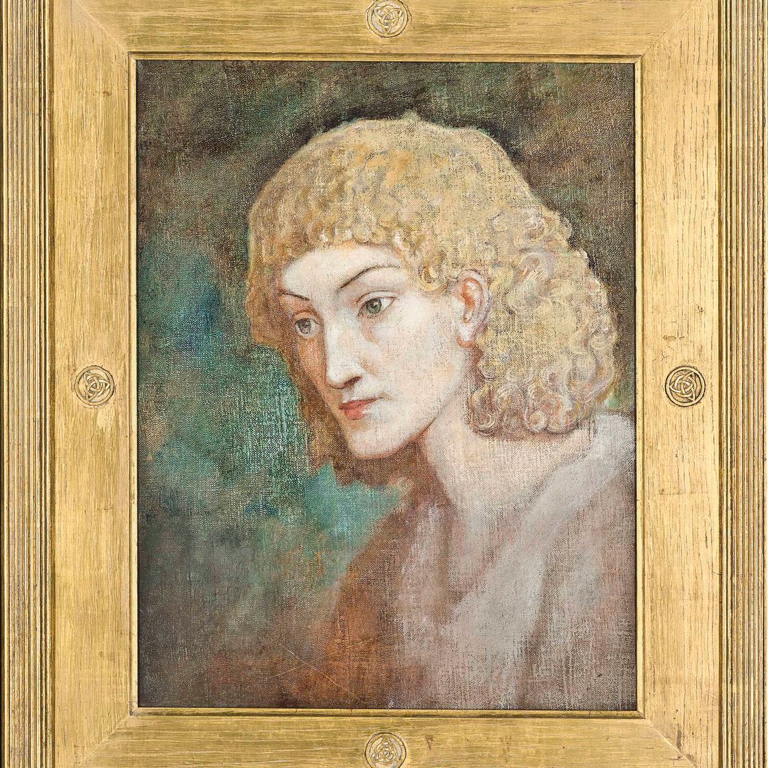 Simeon Solomon — Погруженный в свои мысли