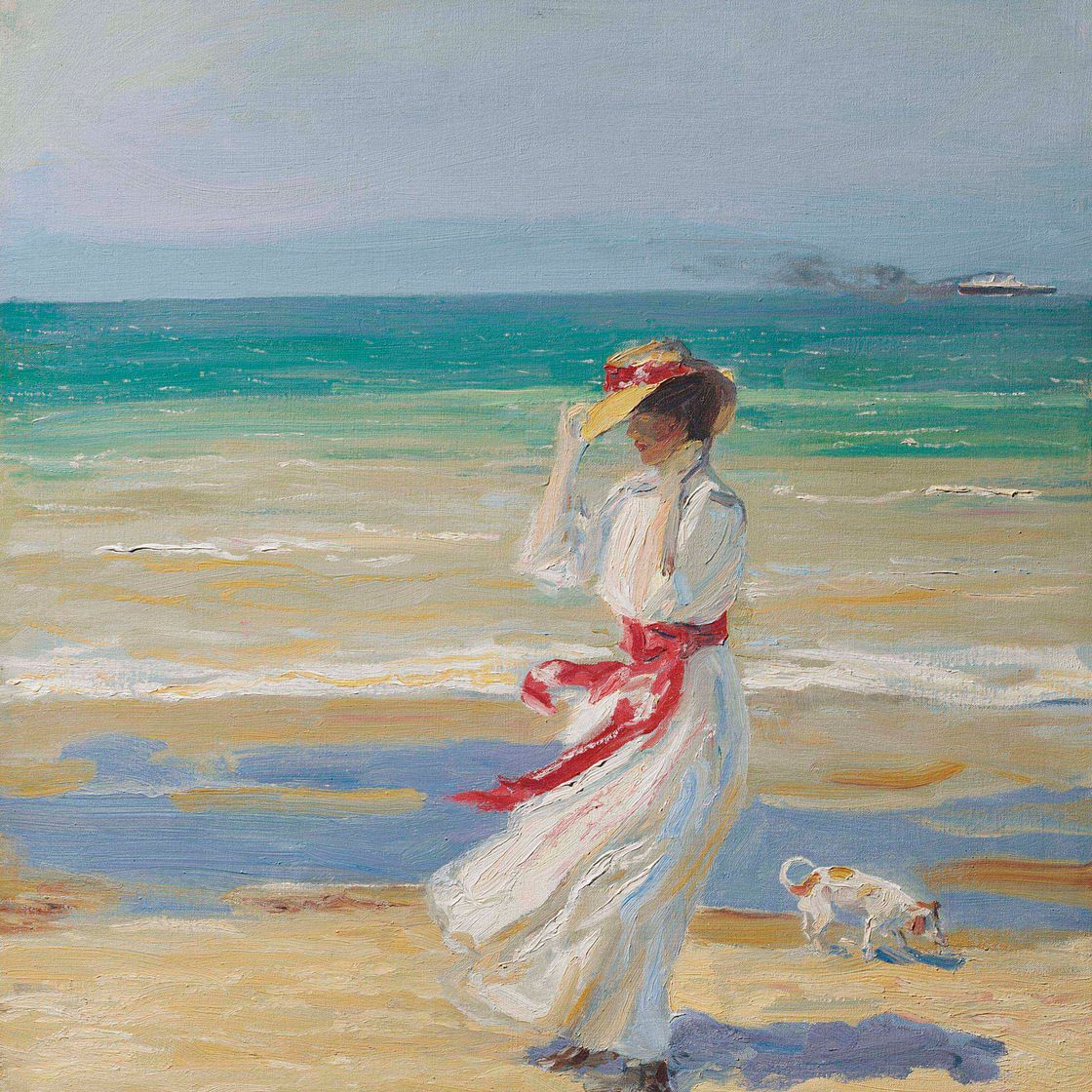 Sir John Lavery — Ветреный день