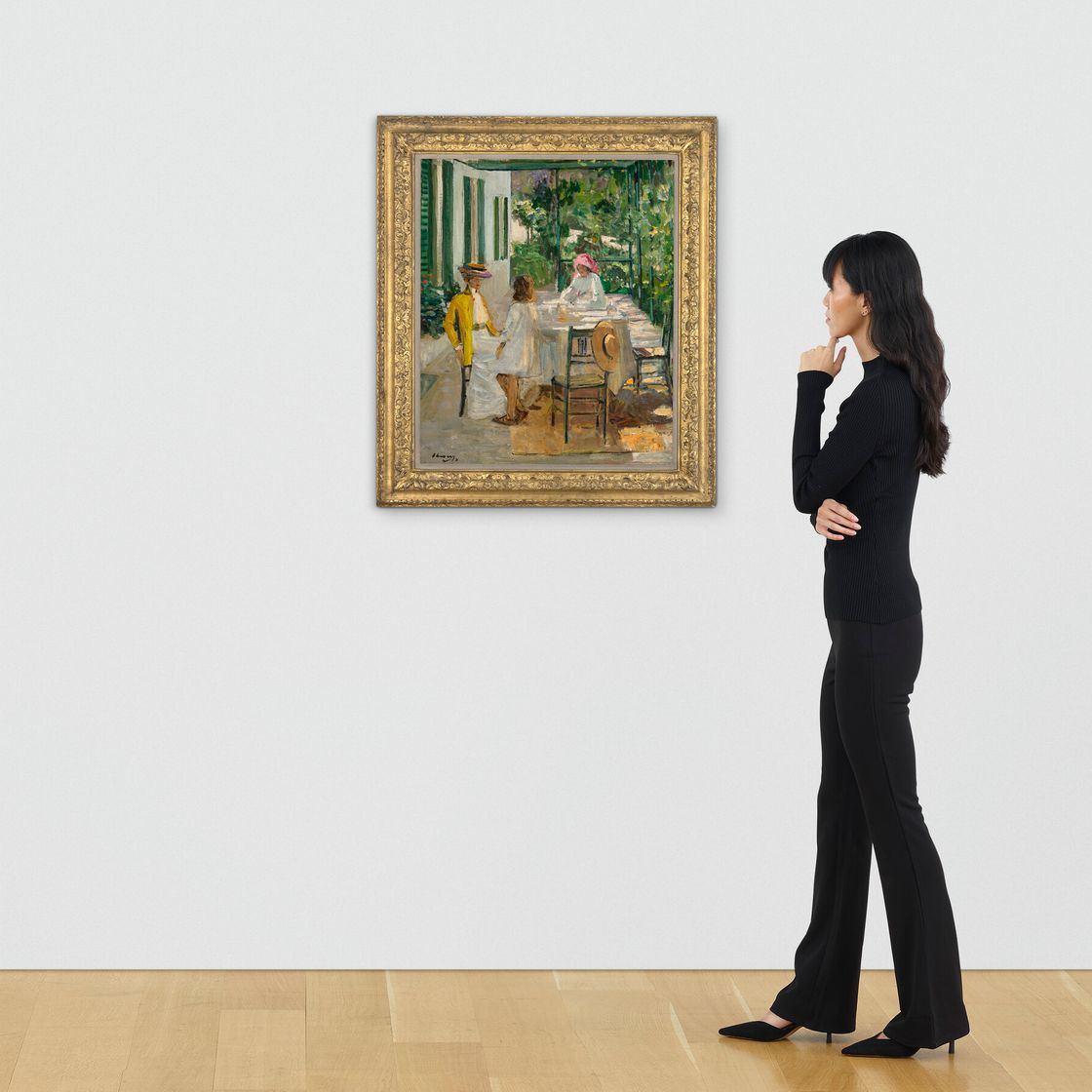 Sir John Lavery — После завтрака - Танжер, изображение 4