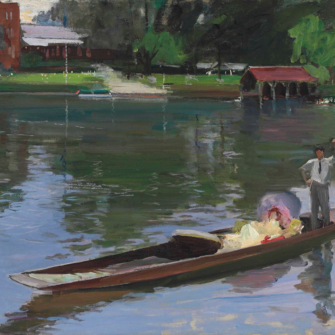 Sir John Lavery — Летний вечер - Темза