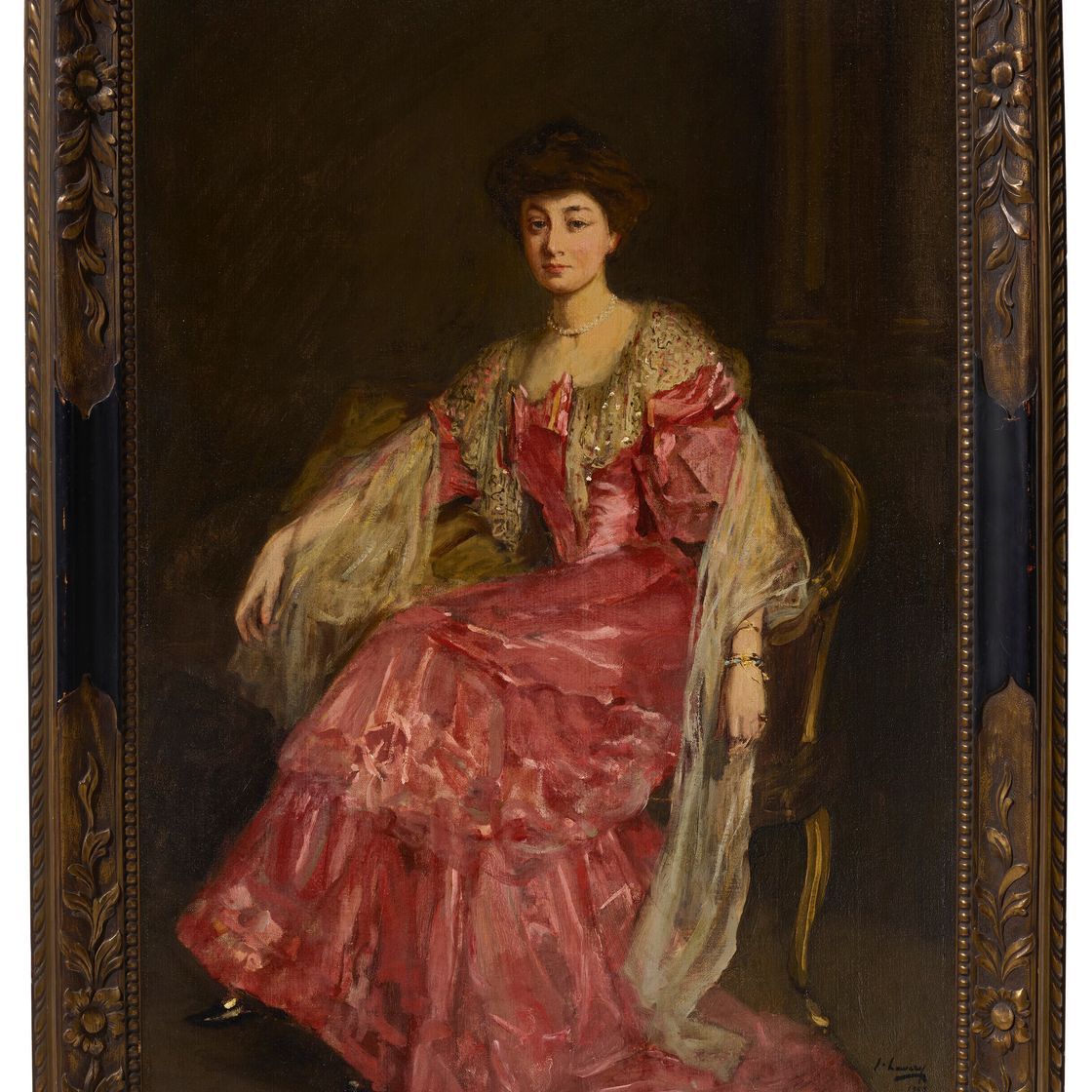 Sir John Lavery — Портрет Мэйбл Чоут (1870-1958), изображение 2