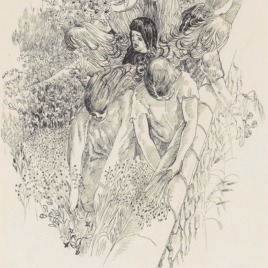 Sir Stanley Spencer — Июнь: Сбор цветов в Кукхэме