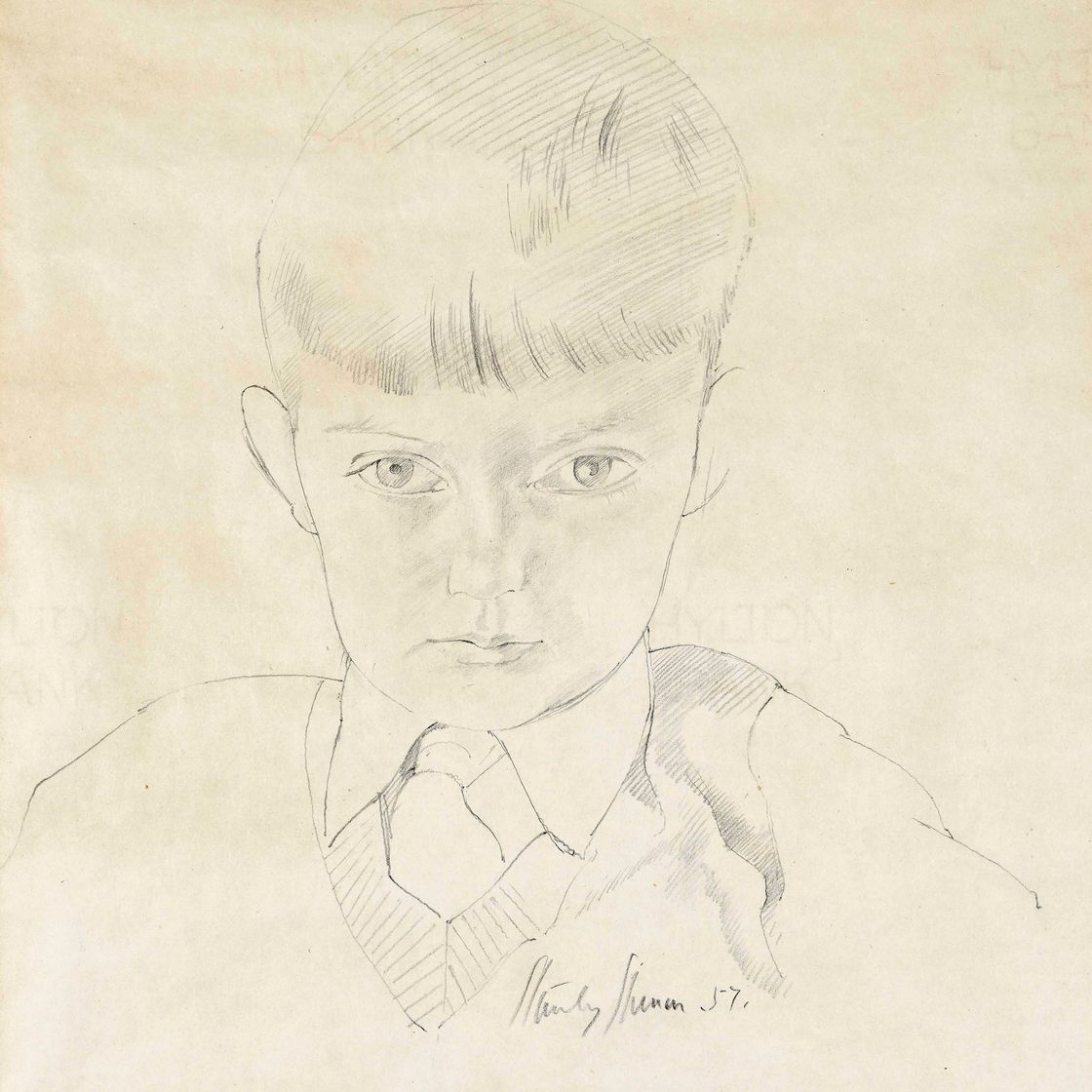 Sir Stanley Spencer — Портрет Николая Чудотворца