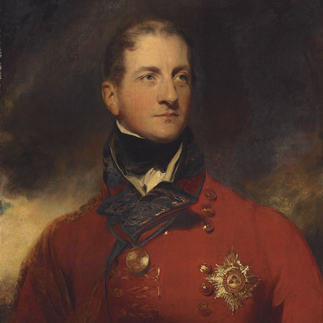 Sir Thomas Lawrence — Портрет генерала сэра Гэлбрейта Лоури Коула, члена Королевской гвардии, в полный рост, в военной форме