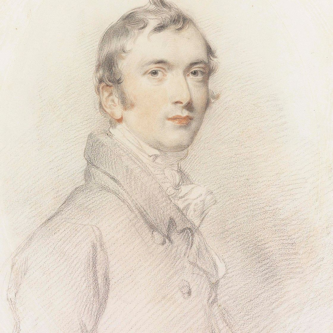 Sir Thomas Lawrence — Портрет Бенджамина Роуза-младшего, поясной