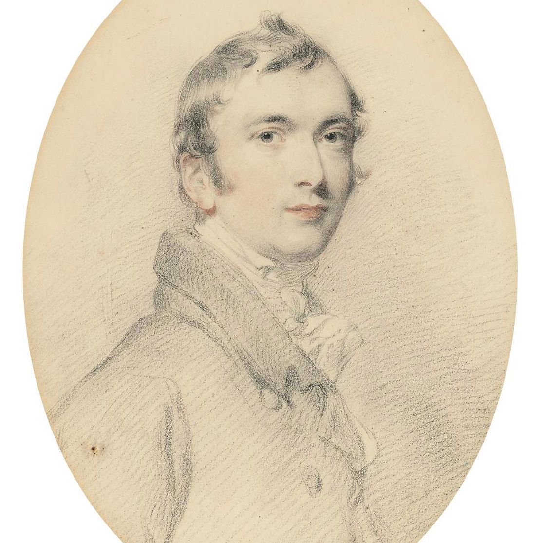 Sir Thomas Lawrence — Портрет Бенджамина Роуза-младшего в полный рост, повернутый влево и обращенный лицом вперед