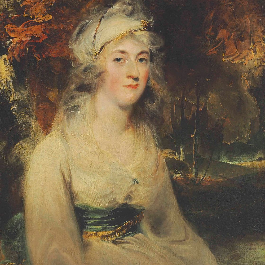 Sir Thomas Lawrence — Портрет Софии, леди Валлеторт, в полный рост