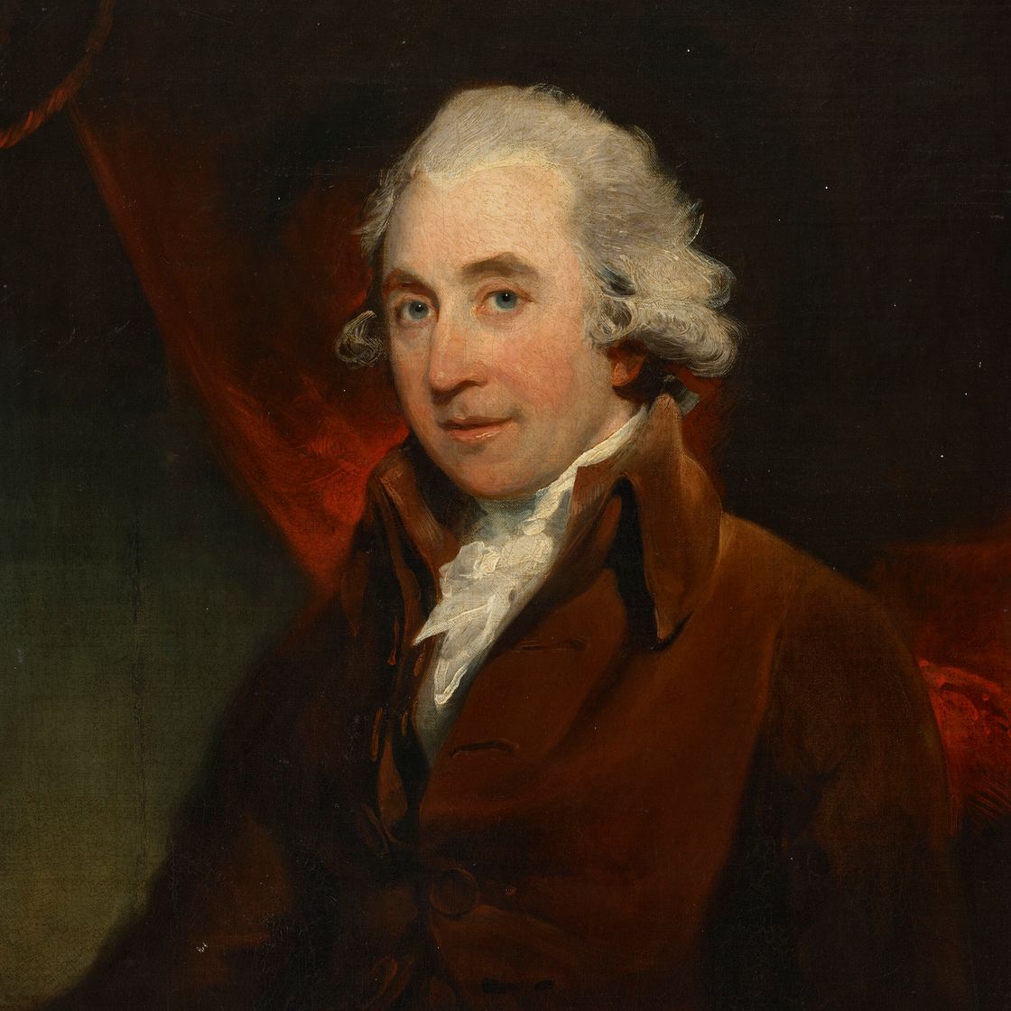 Sir Thomas Lawrence — Портрет Генри Рида Ревелла (1767-1847), сидящего в полный рост, в коричневом пальто, изображение 2