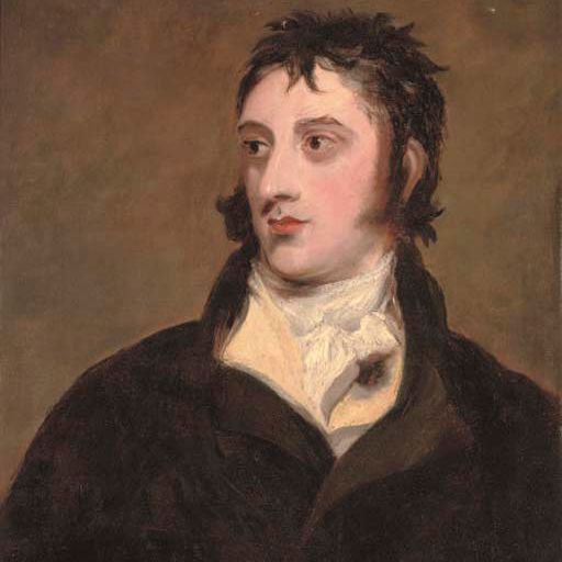 Sir Thomas Lawrence — Портрет джентльмена, традиционно идентифицируемого как Уильям Лэмб, 2-й виконт Мельбурн (1779-1848), в полный рост, в черном сюртуке