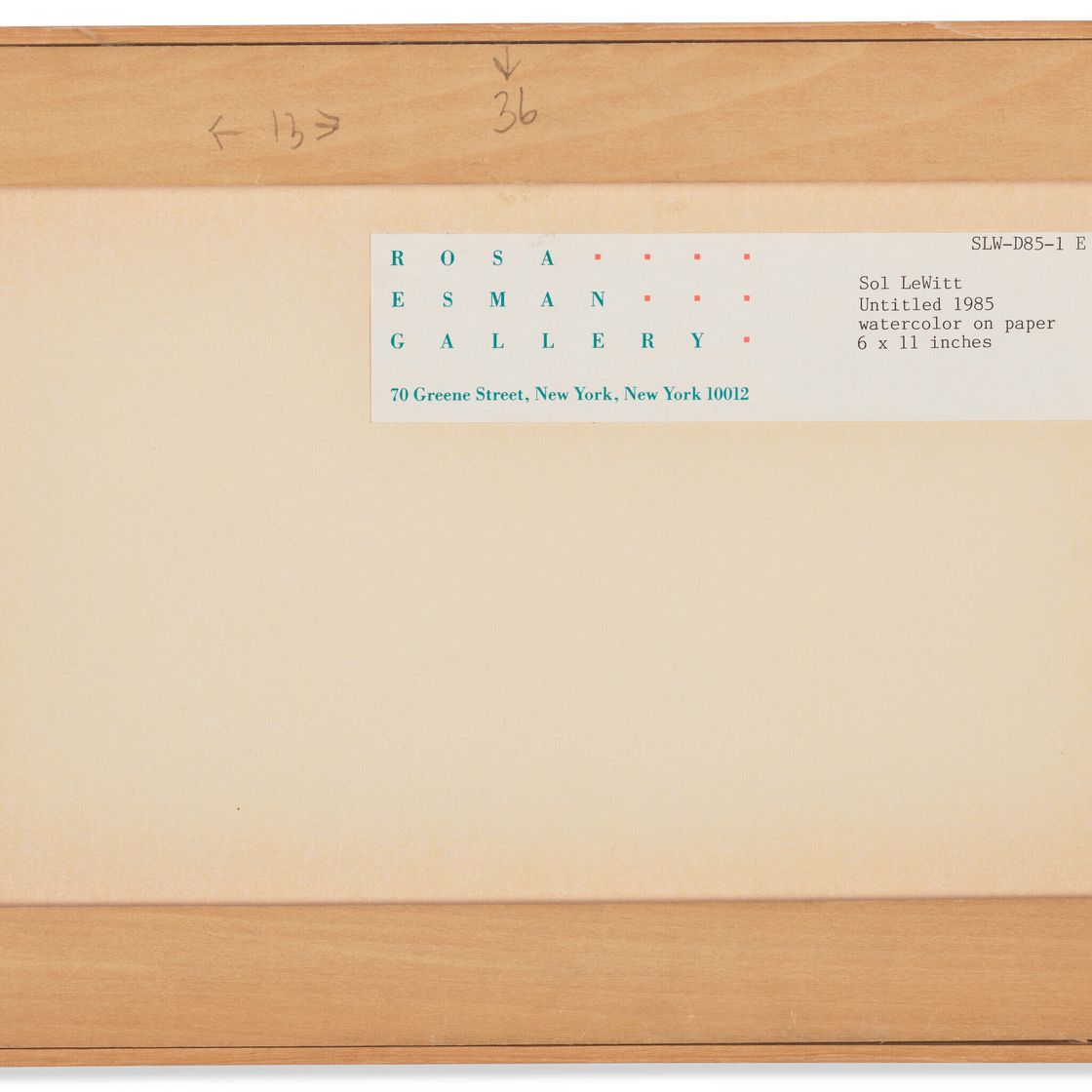 Sol LeWitt — Без названия, изображение 3