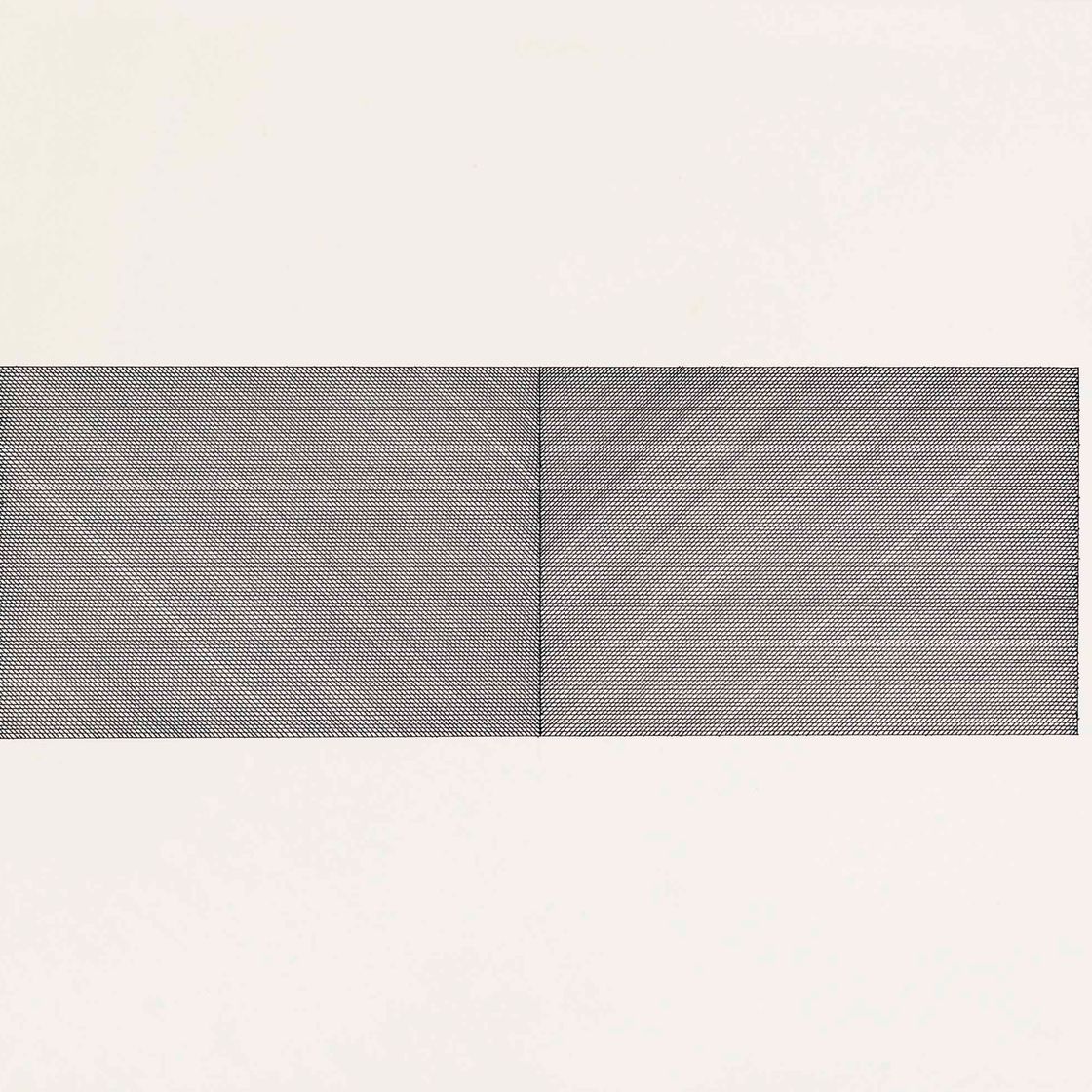 Sol LeWitt — Наложенные диагональные и горизонтальные линии