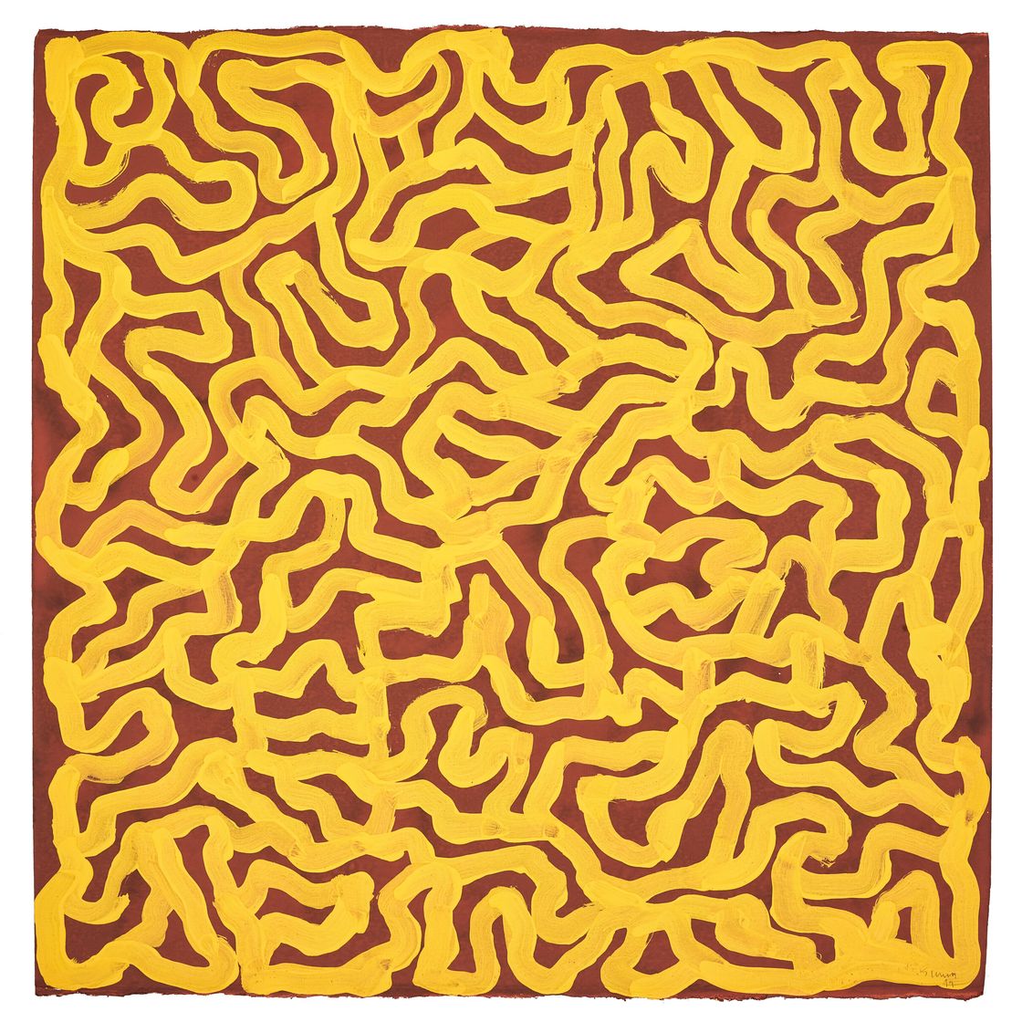 Sol LeWitt — Нерегулярная сетка