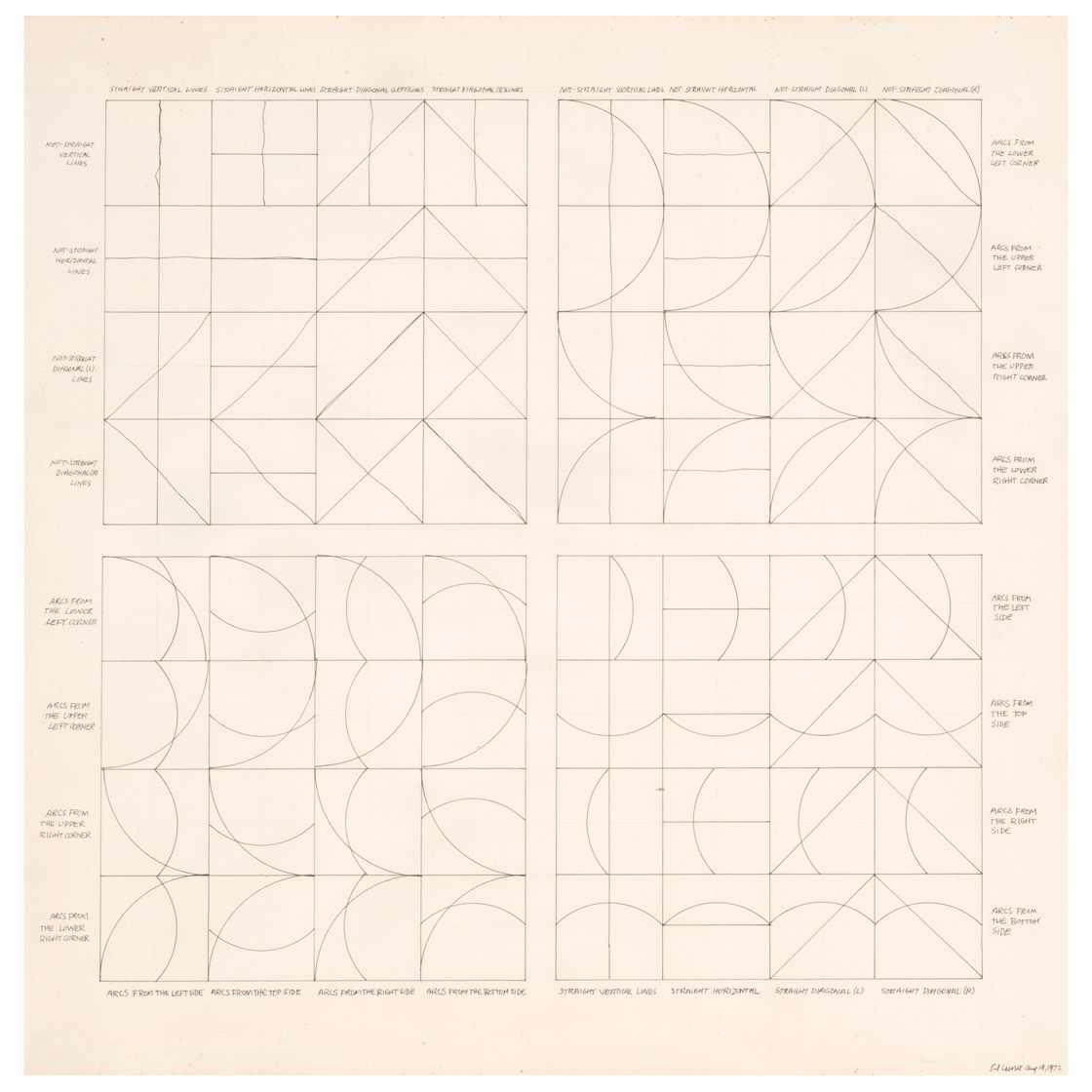 Sol LeWitt — Без названия