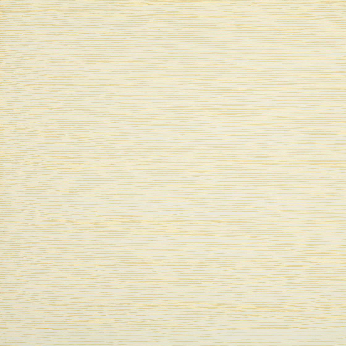 Sol LeWitt — Горизонтальные желтые линии