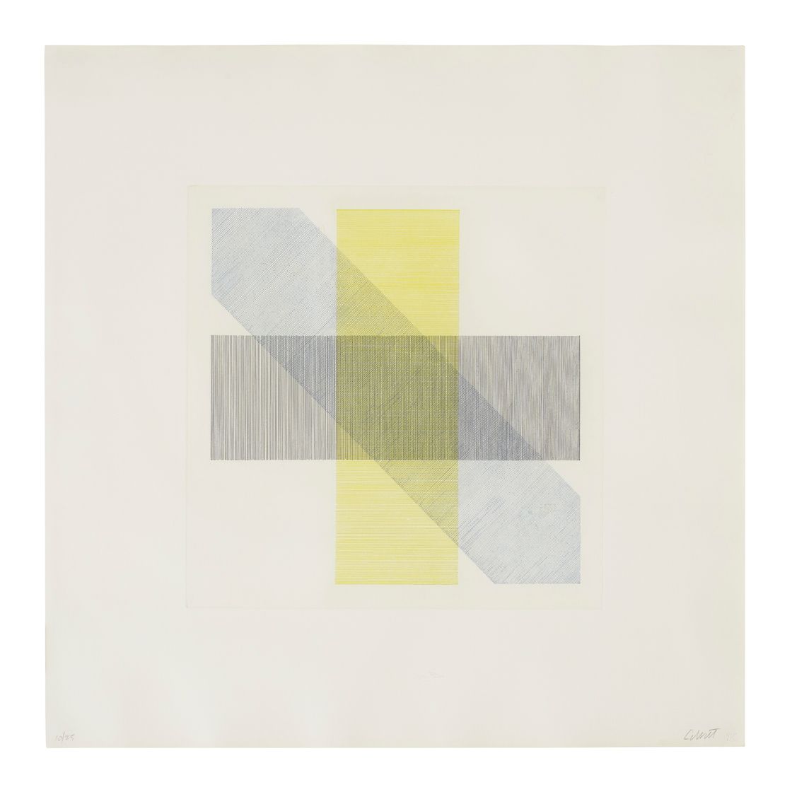 Sol LeWitt — Цветные полосы в четырех направлениях и во всех сочетаниях, изображение 13