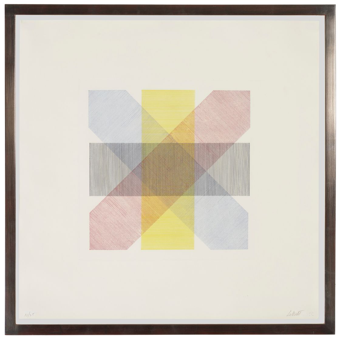Sol LeWitt — Цветные полосы в четырех направлениях и во всех сочетаниях, изображение 32