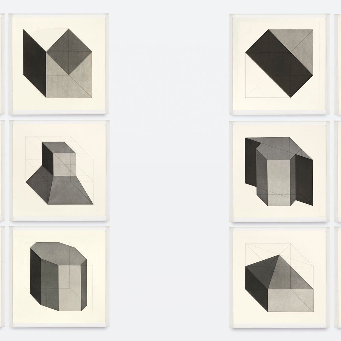Sol LeWitt — Формы, полученные из куба, изображение 1