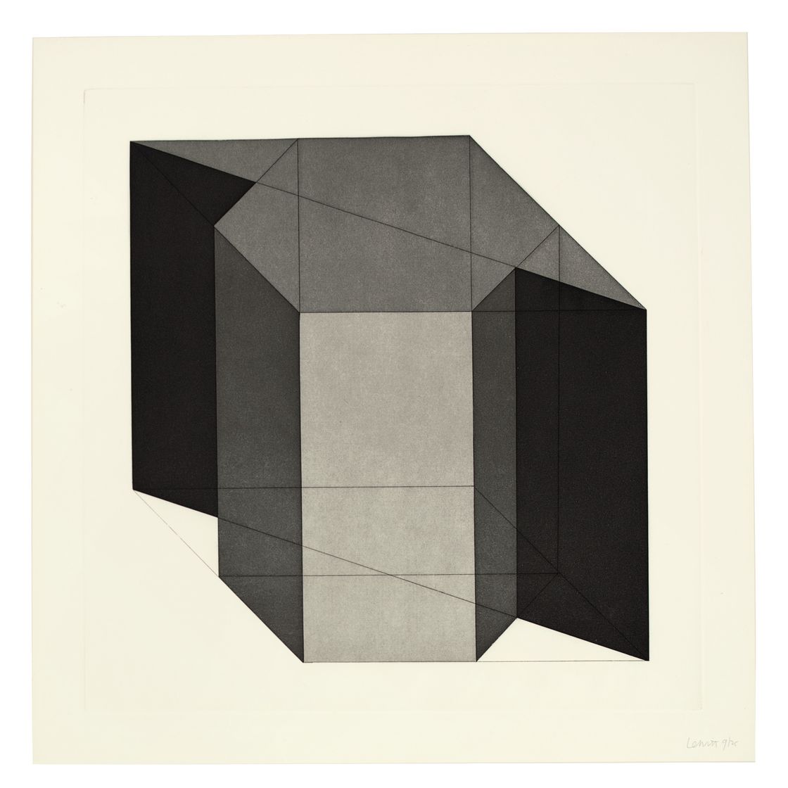 Sol LeWitt — Формы, полученные из куба, изображение 13