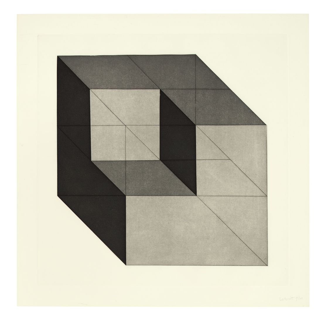 Sol LeWitt — Формы, полученные из куба, изображение 14