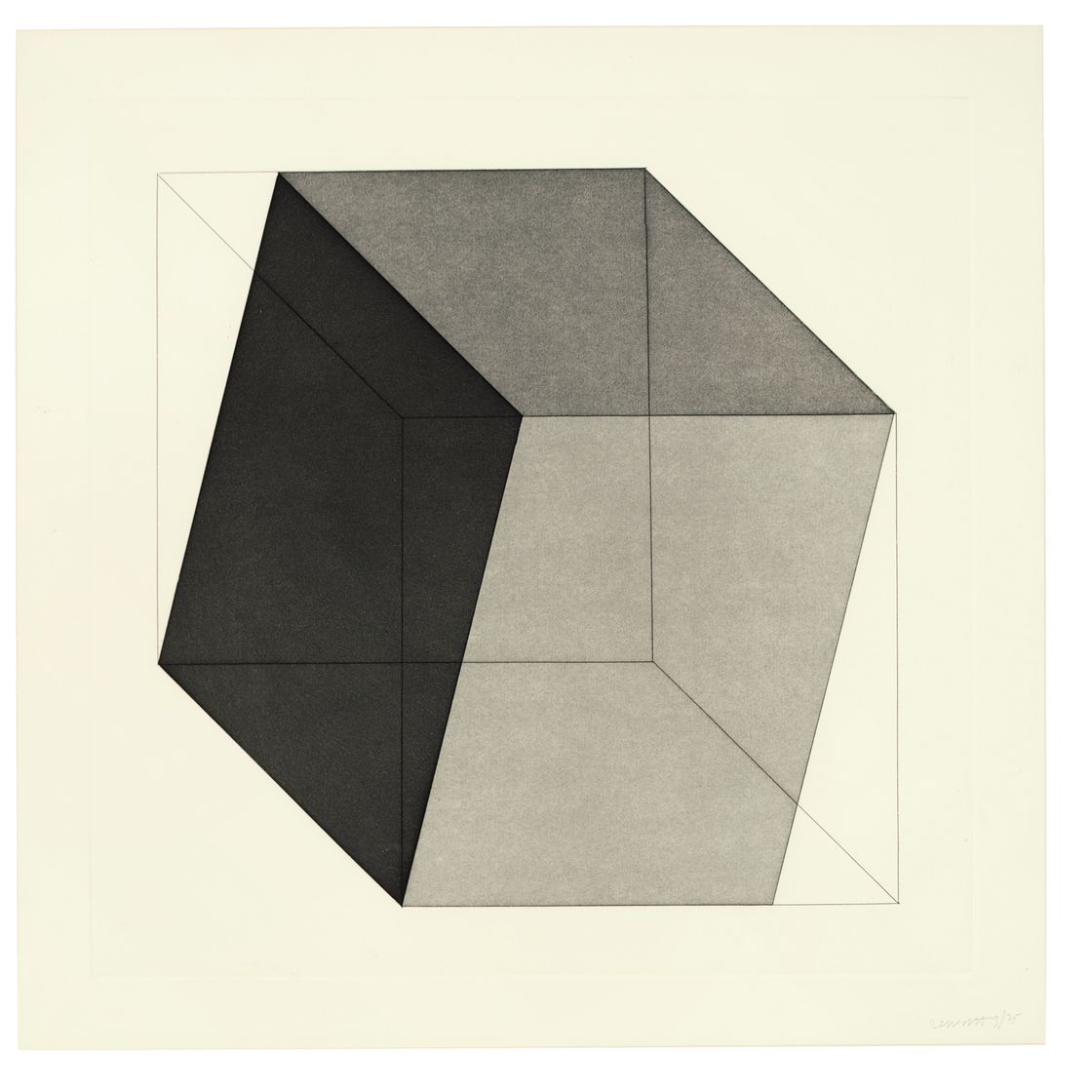 Sol LeWitt — Формы, полученные из куба, изображение 17