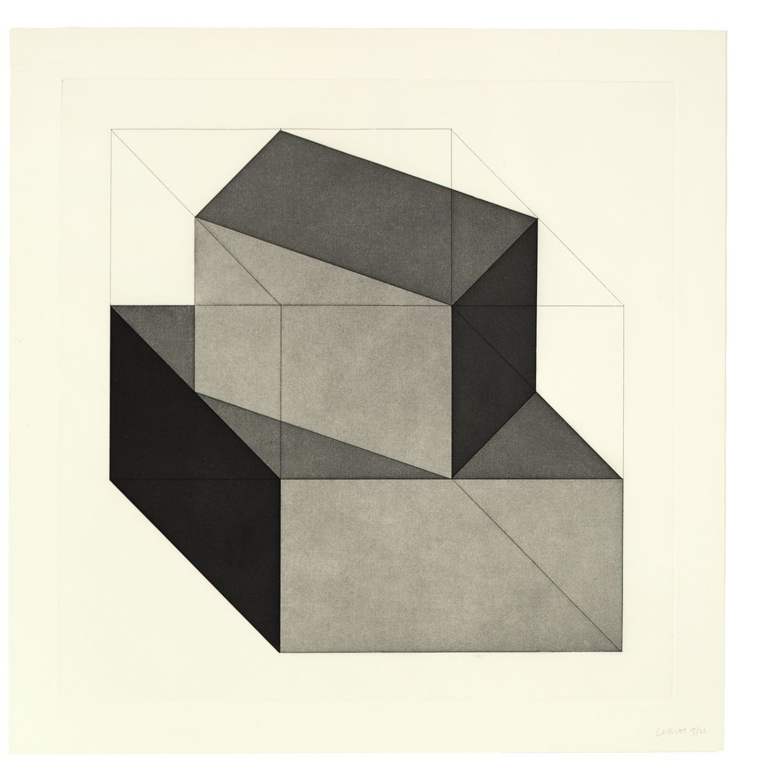 Sol LeWitt — Формы, полученные из куба, изображение 18