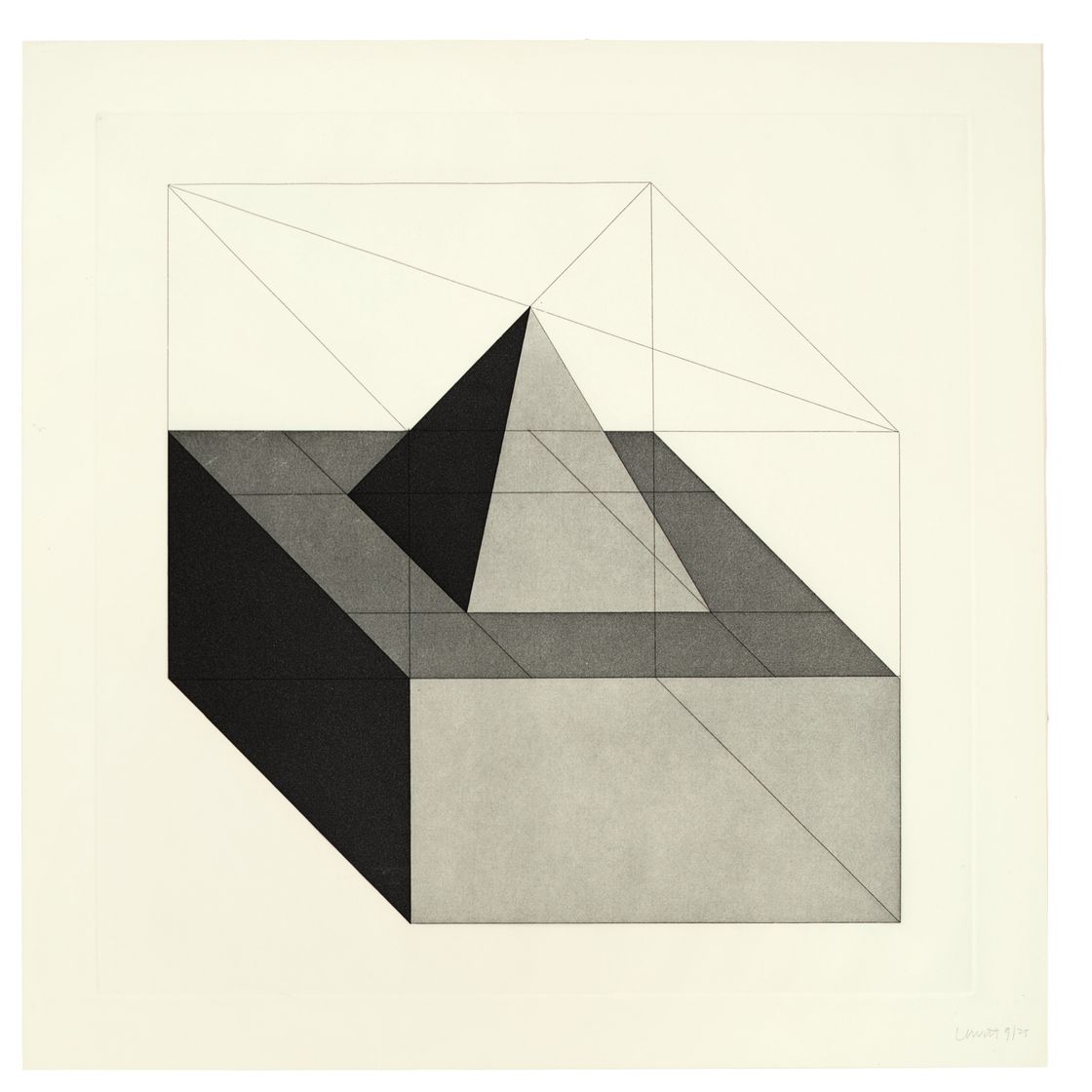 Sol LeWitt — Формы, полученные из куба, изображение 19