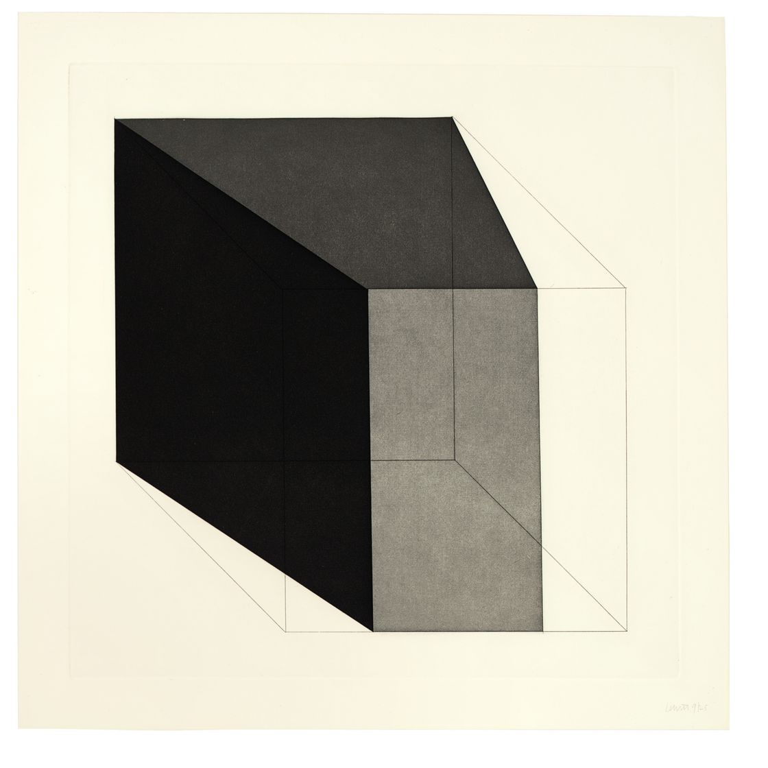 Sol LeWitt — Формы, полученные из куба, изображение 20