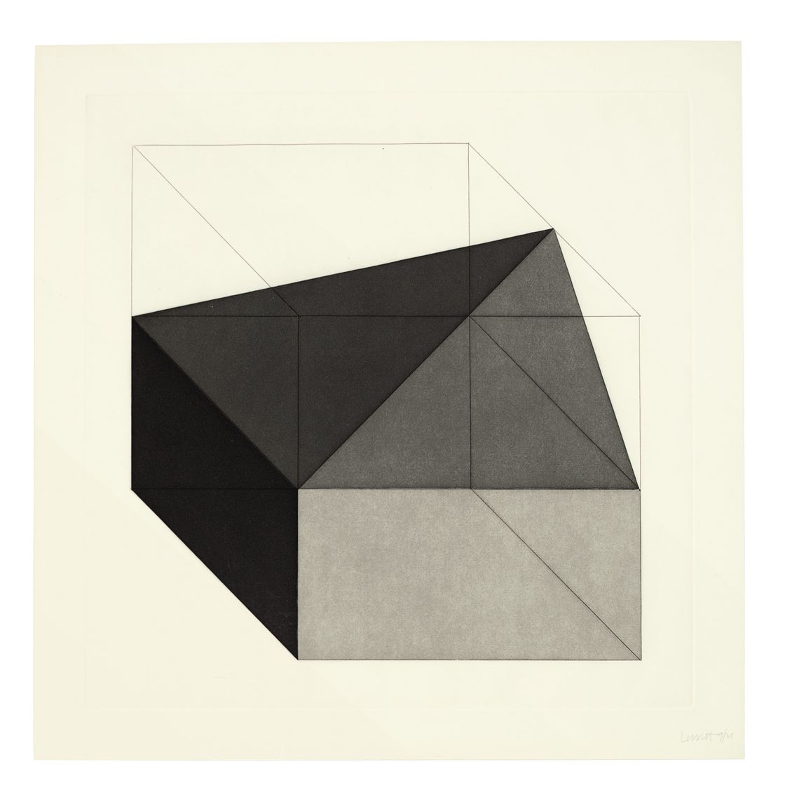 Sol LeWitt — Формы, полученные из куба, изображение 3