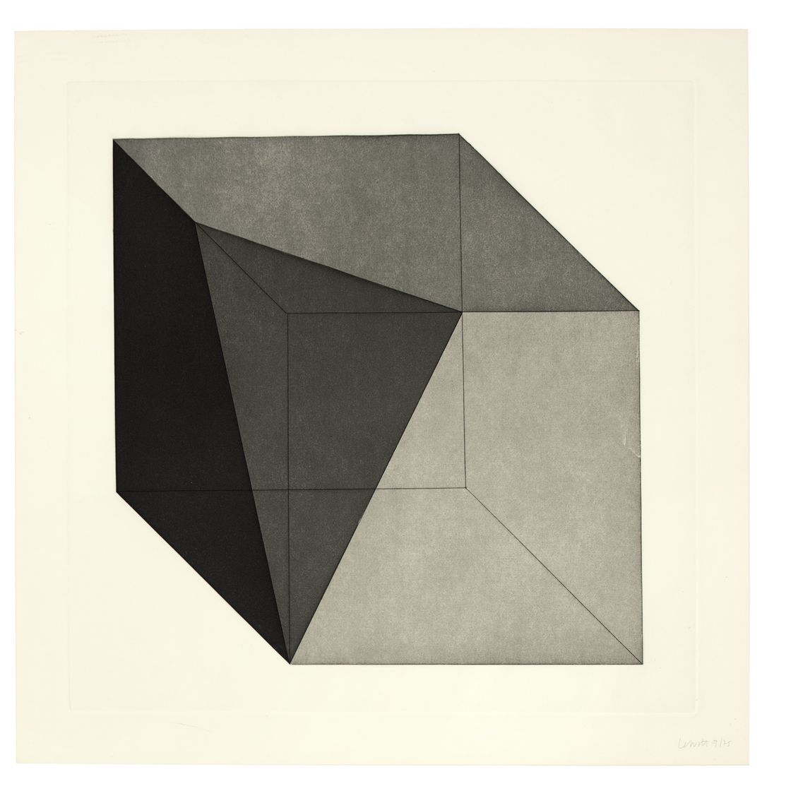 Sol LeWitt — Формы, полученные из куба, изображение 22