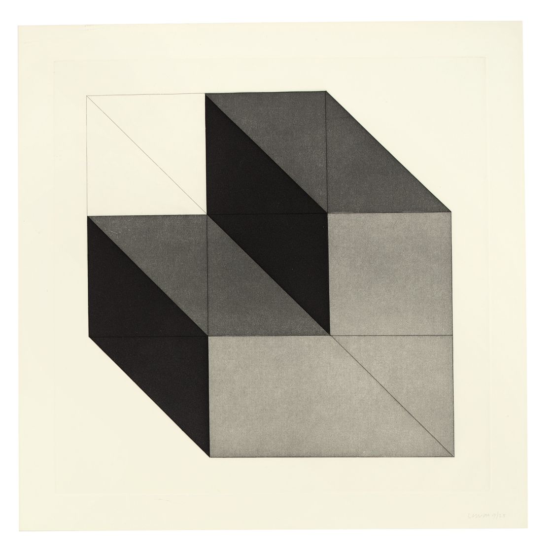 Sol LeWitt — Формы, полученные из куба, изображение 8