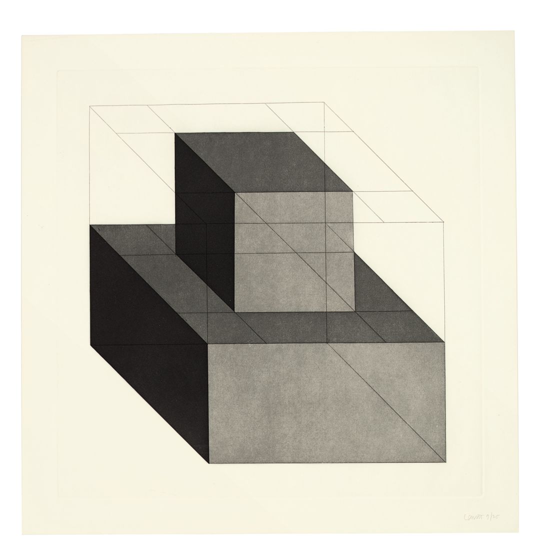 Sol LeWitt — Формы, полученные из куба, изображение 9