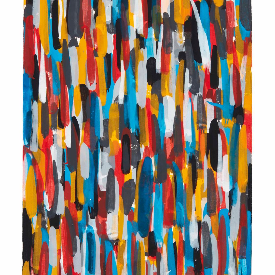 Sol LeWitt — Вертикальные мазки кистью