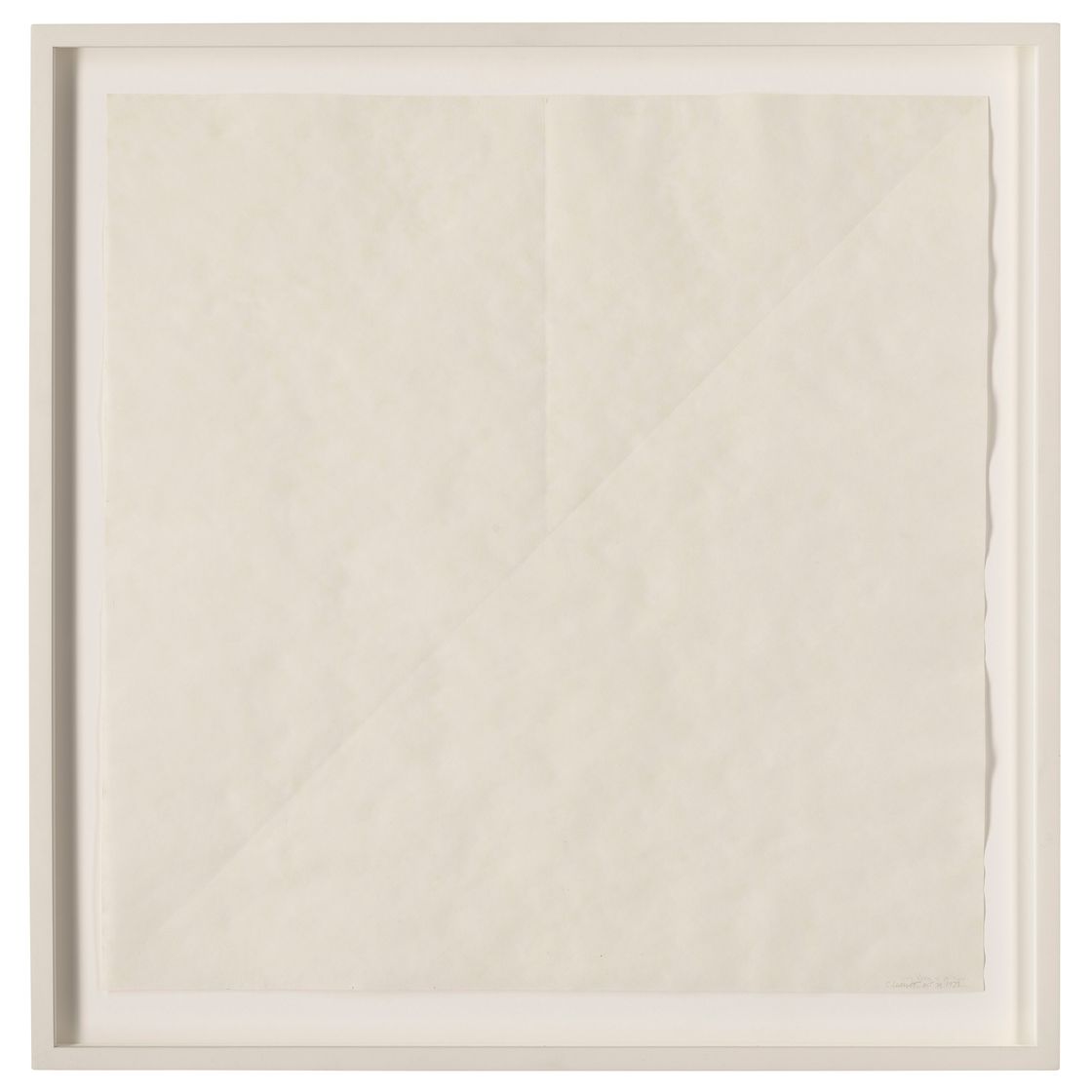Sol LeWitt — Без названия (Бумажный сгиб), изображение 2