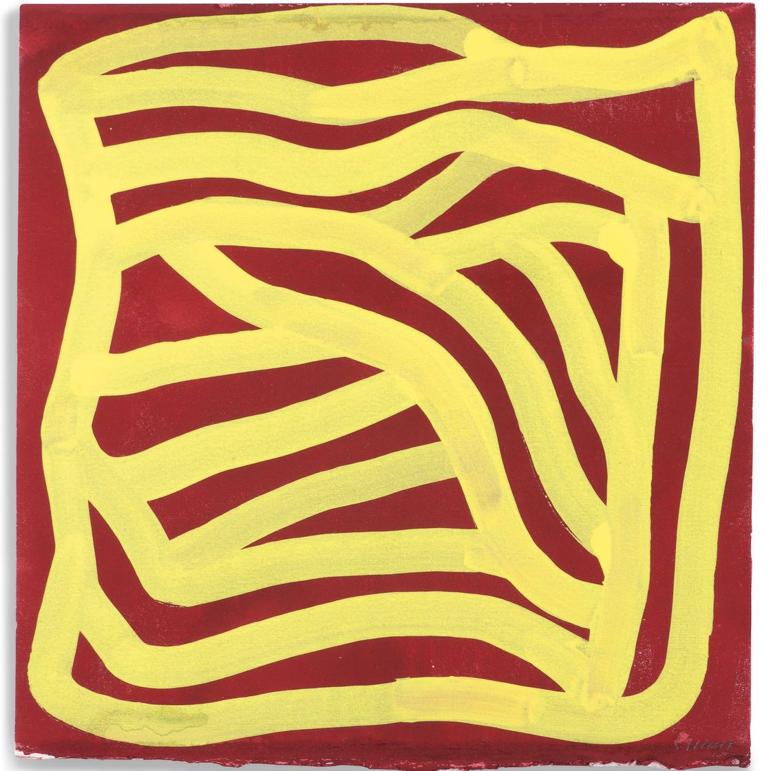 Sol LeWitt — Нерегулярная сетка