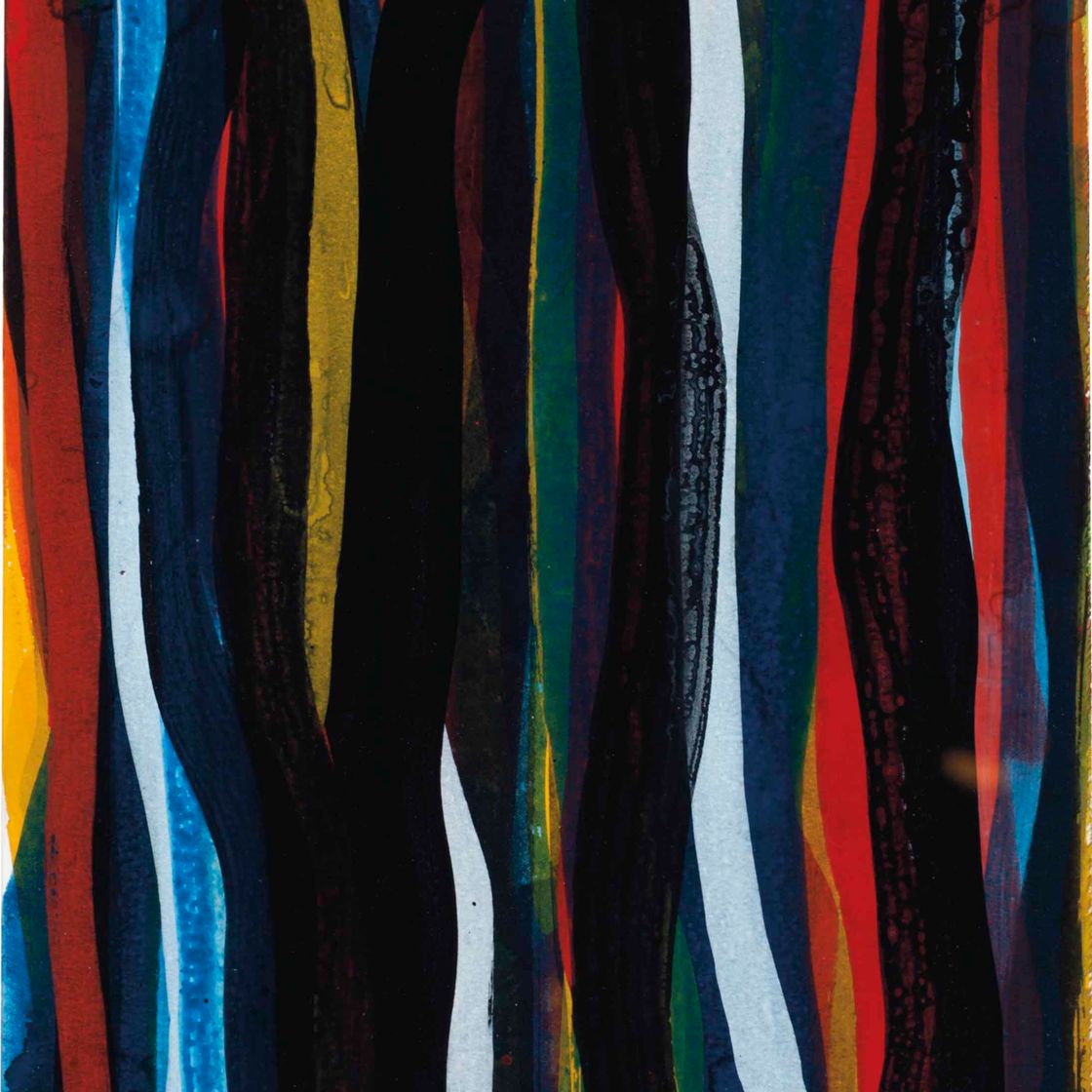 Sol LeWitt — Вертикальные мазки кистью