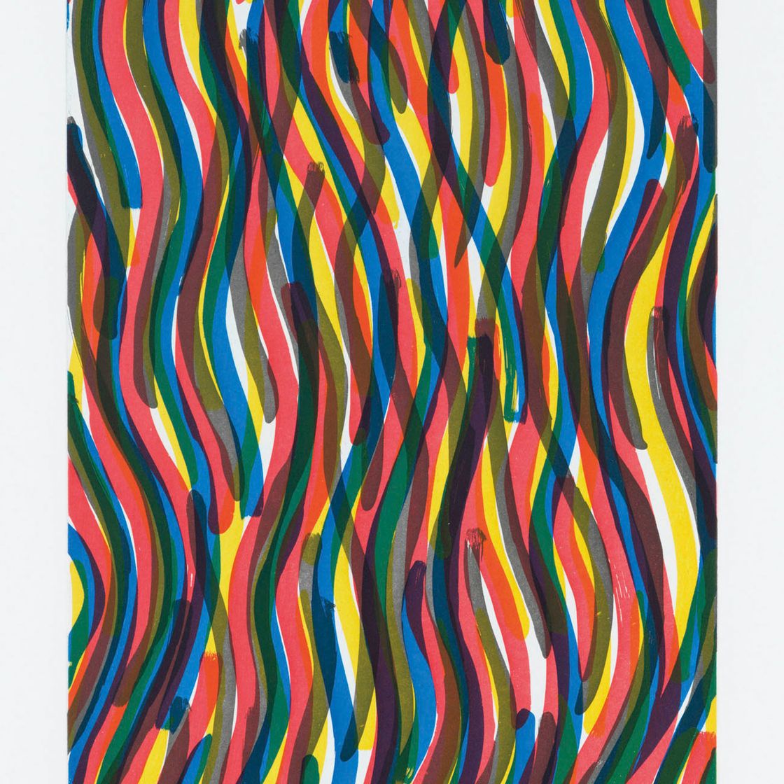 Sol LeWitt — Извилистые мазки кисти Я