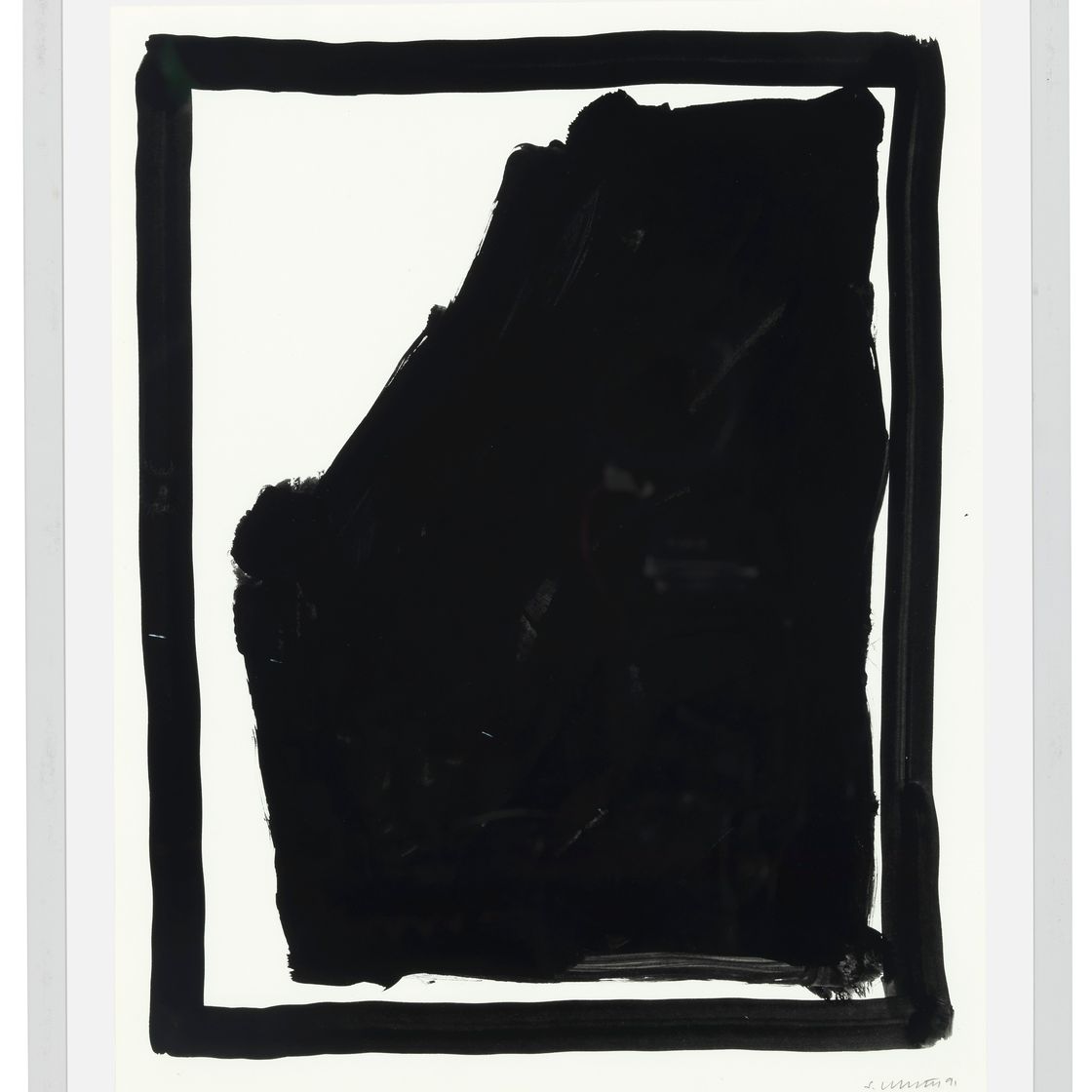 Sol LeWitt — Черная гуашь, изображение 3