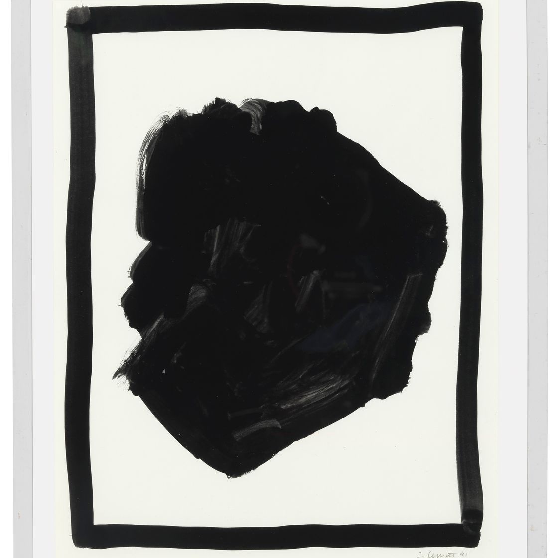 Sol LeWitt — Черная гуашь, изображение 5