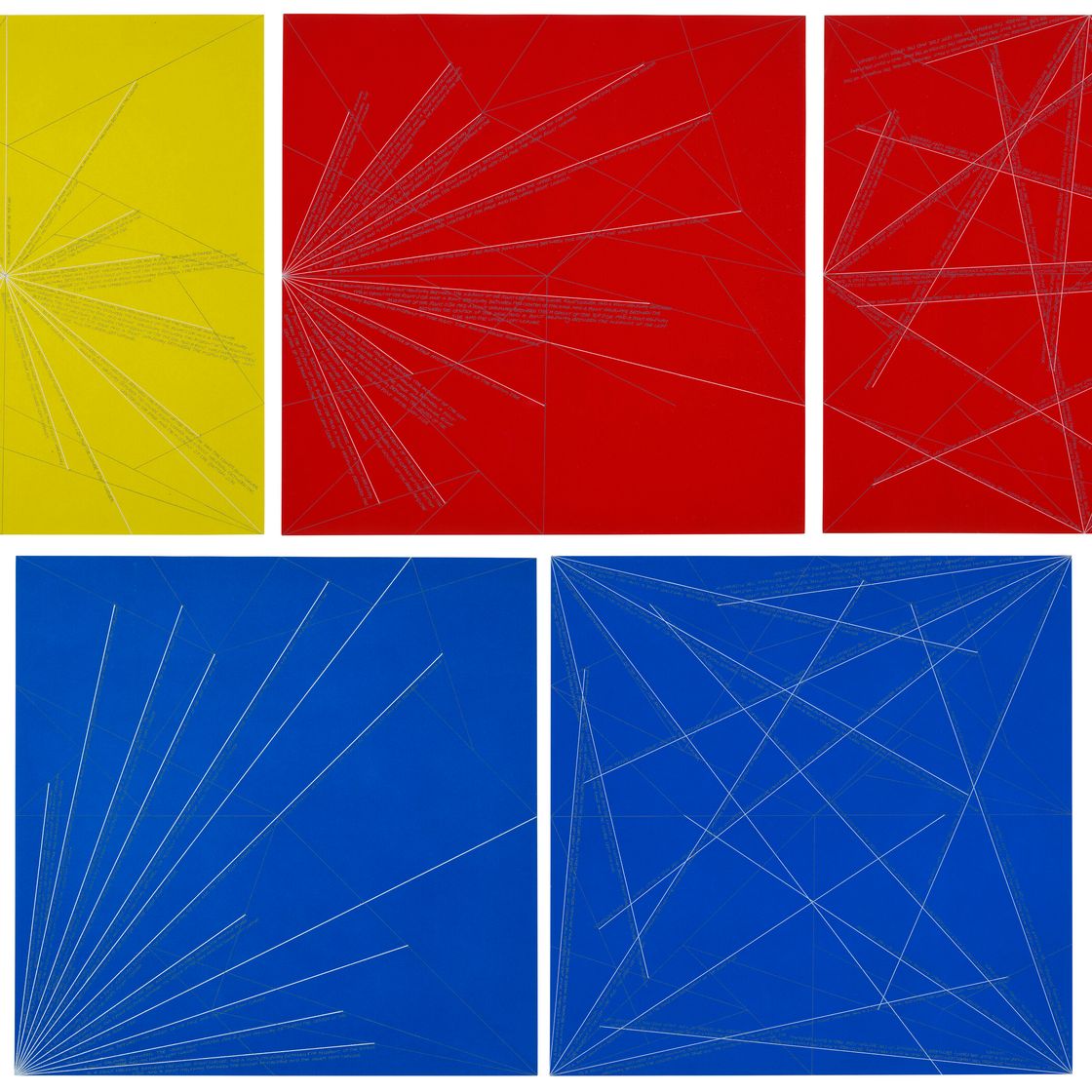 Sol LeWitt — Линии, ведущие к определенным точкам
