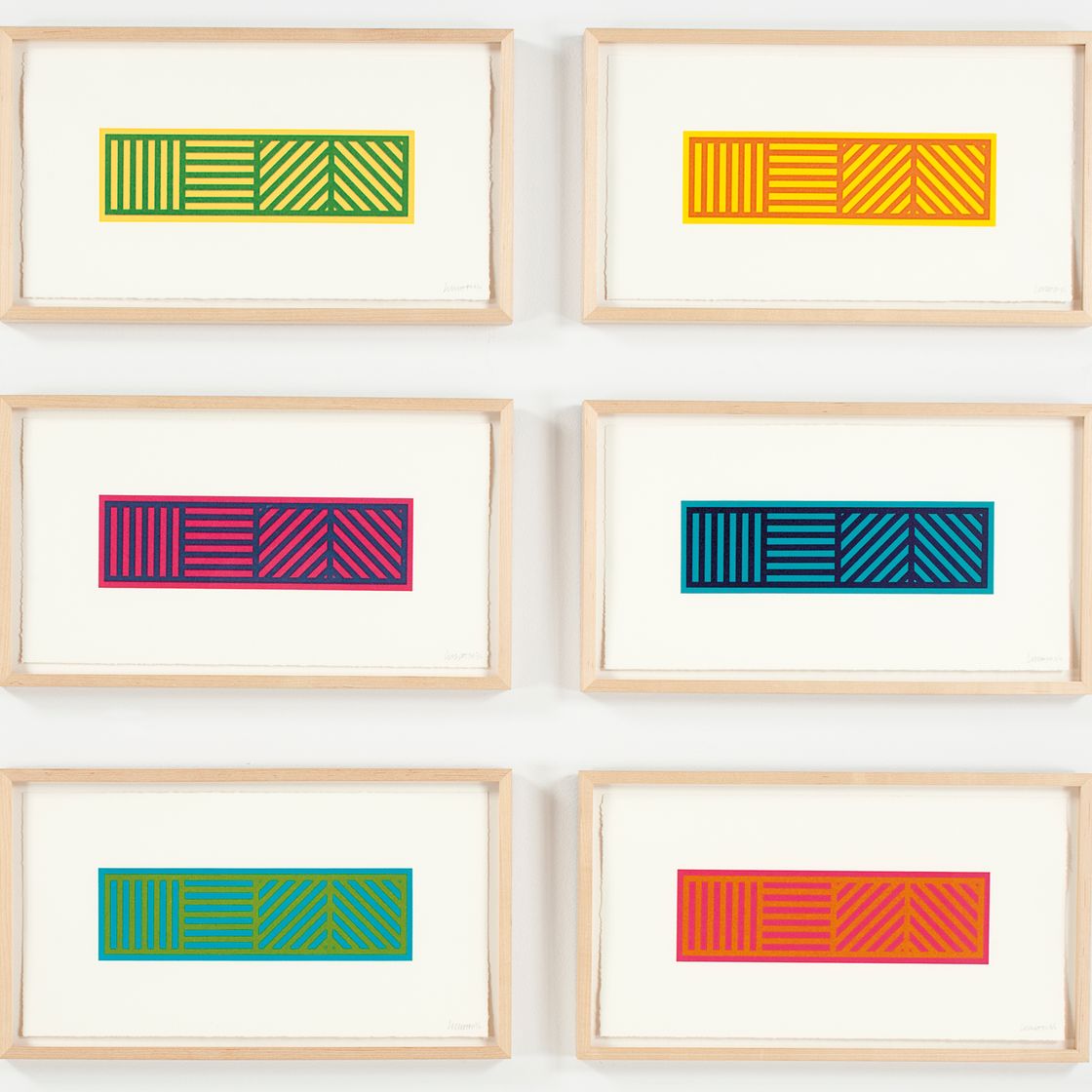 Sol LeWitt — Линии в четырех направлениях, цвет в цвете, изображение 6