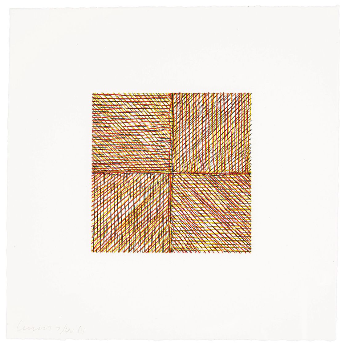 Sol LeWitt — Восемь небольших гравюр/Цветных, изображение 2