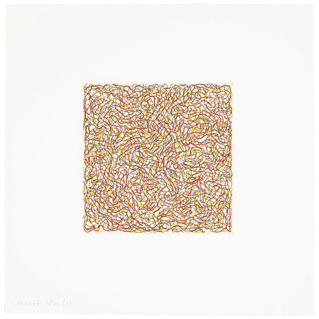 Sol LeWitt — Восемь небольших гравюр/Цветных, изображение 4