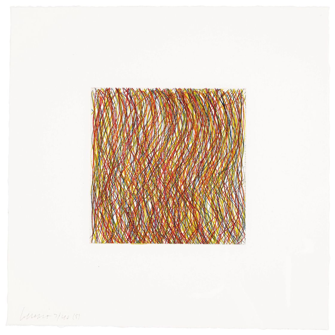 Sol LeWitt — Восемь небольших гравюр/Цветных, изображение 6
