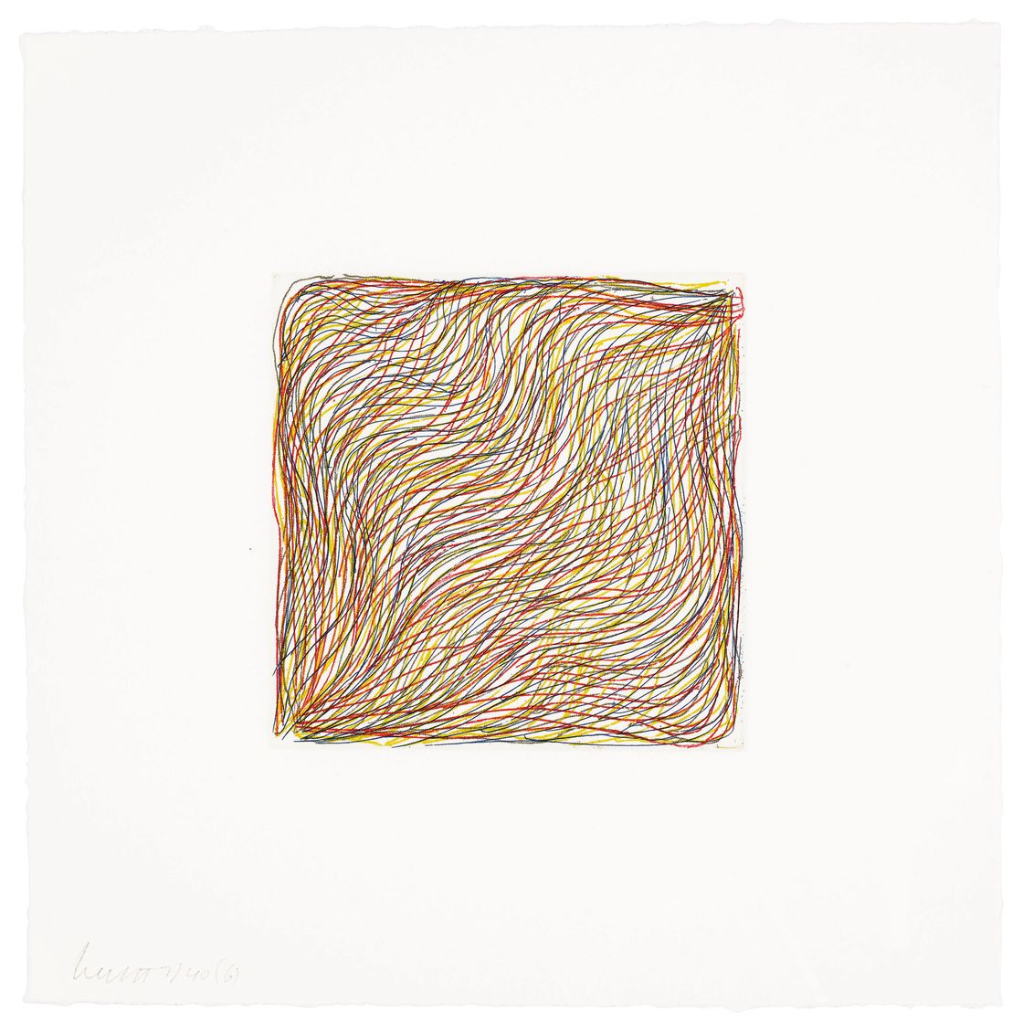 Sol LeWitt — Восемь небольших гравюр/Цветных, изображение 7